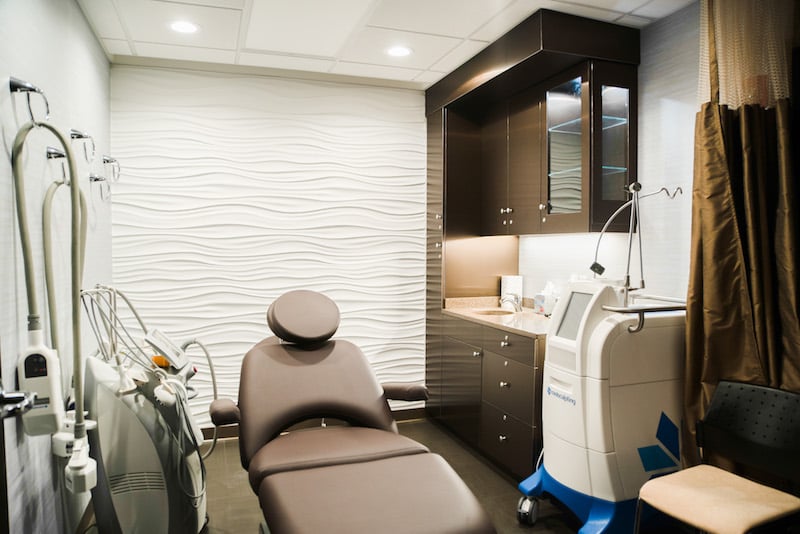 Exam Room, Visage Surgical Institute in Medina, Ohio