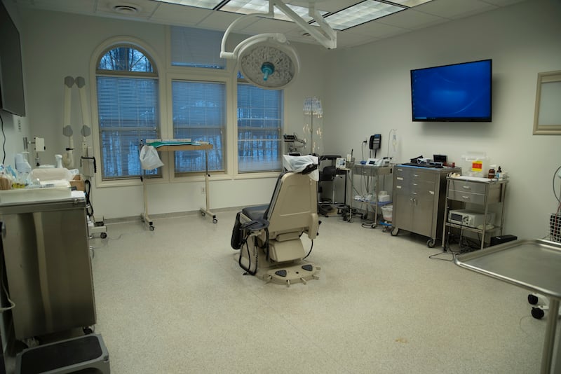 Treatment Room, Visage Surgical Institute in Medina, Ohio