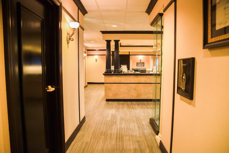 Hallway, Visage Surgical Institute in Medina, Ohio